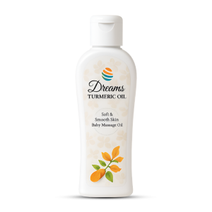 Dreams Turmeric Oil – Soft & Smooth Skin Baby Massage Oil